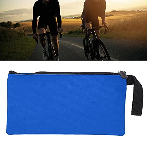 Tool Pouches with Zipper—Canvas Waterproof—Blue—Waterproof Hardware