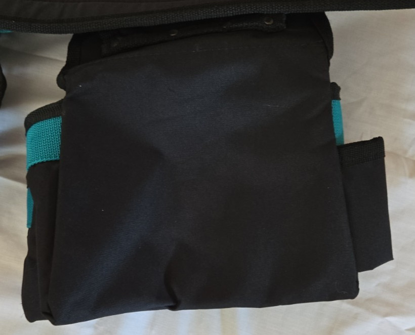 Makita Heavy Duty Tool Belt Back Support Strap Multiple Pouches 56″ Long NEW