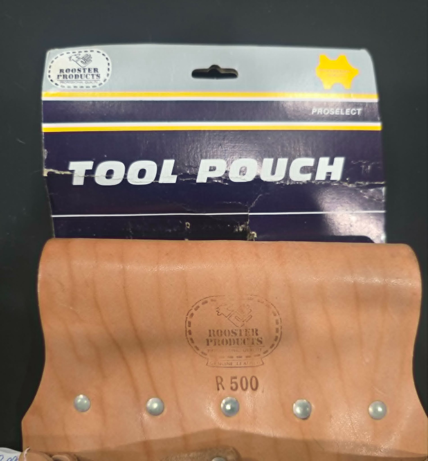 Rooster Prod R500 Tool Pouch – ProSelect – New With Packaging – Genuine Leather