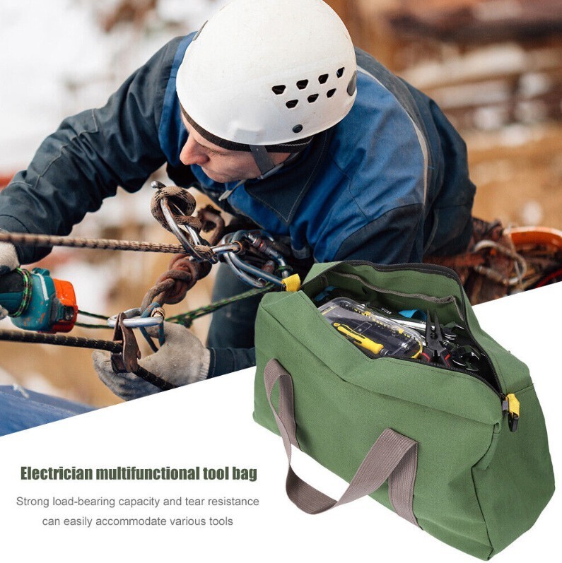 Zipper Bag Small Hand Tool Pouch Tote Bag Organizer Large Capacity Storage Bag