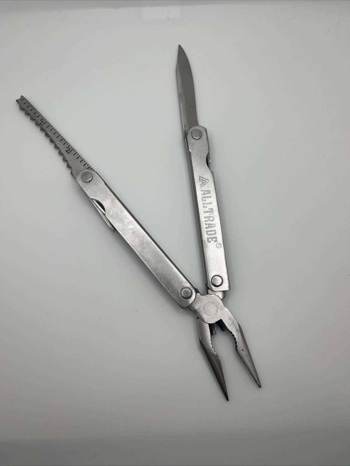 Alltrade 9-in-1 Stainless Steel Multi-tool with Pliers