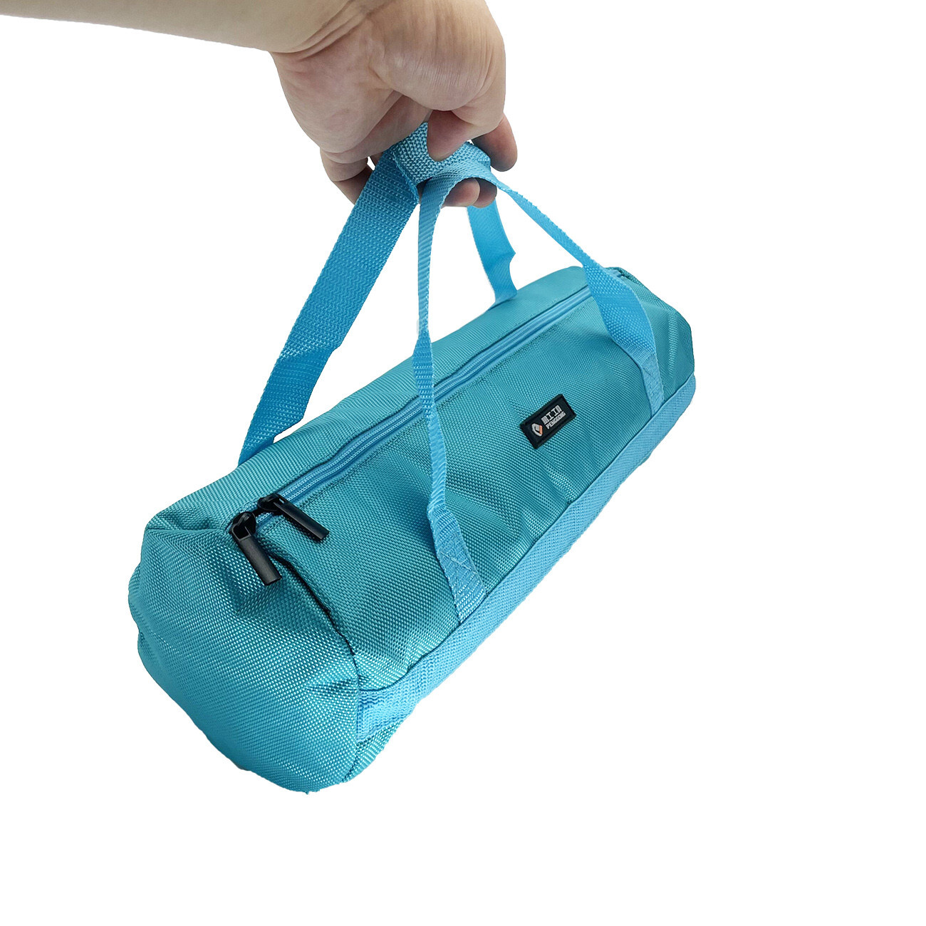 16inch Blue Tool Bag with Zippers Multi Purpose Quick storage 15.75×5.12in home