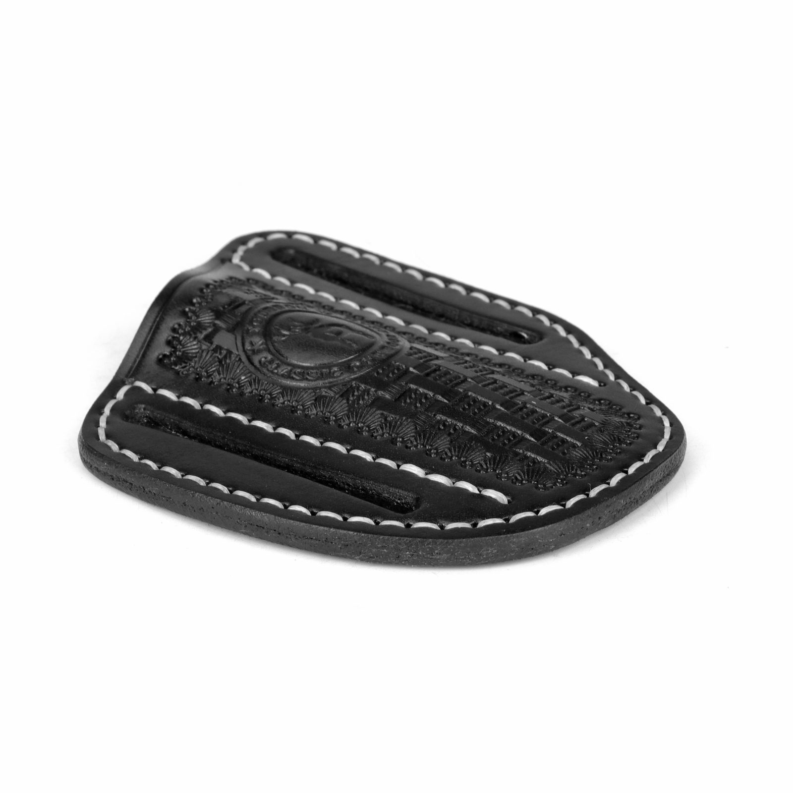 TOURBON Folding Pocket Knife Belt Holster Tool Carry Sheath Cover Gift Black US