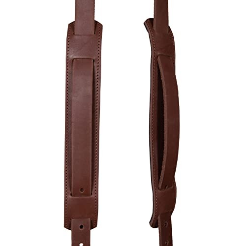 Leather Stronghold Suspension System, Comfortable Padded and Fully Brown