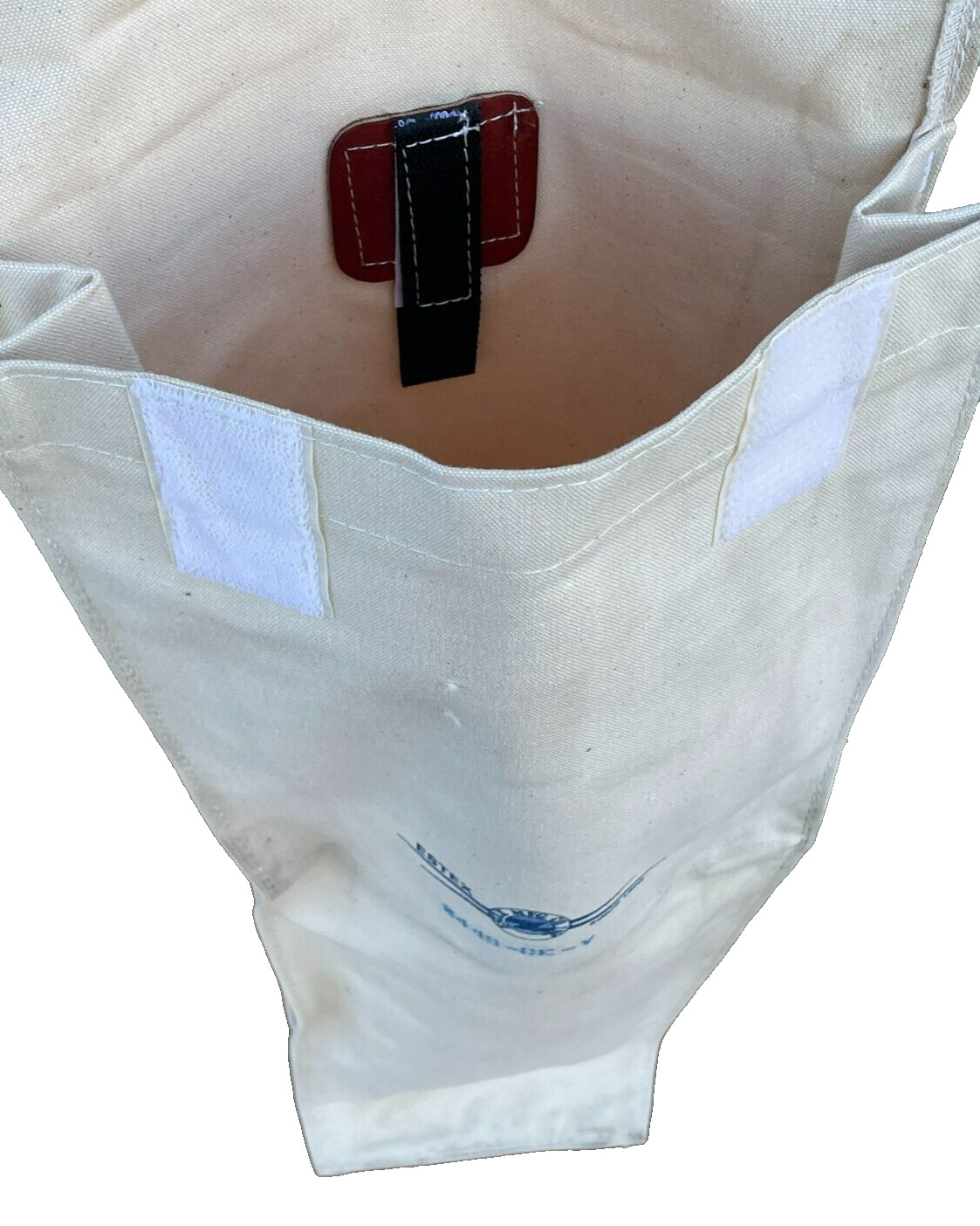 Estex Canvas Sleeve Bag with Snap Closure