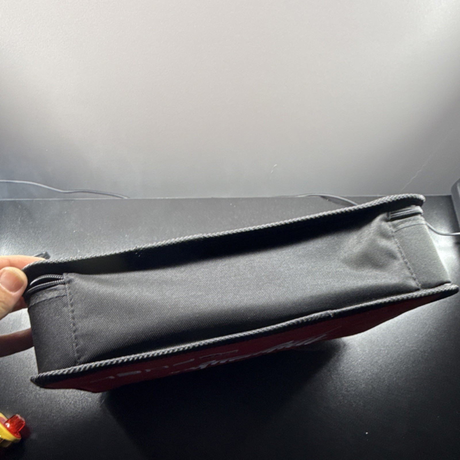 Milwaukee M12 FUEL Tool Bag Red Black with Handle Zipper Mesh Pocket