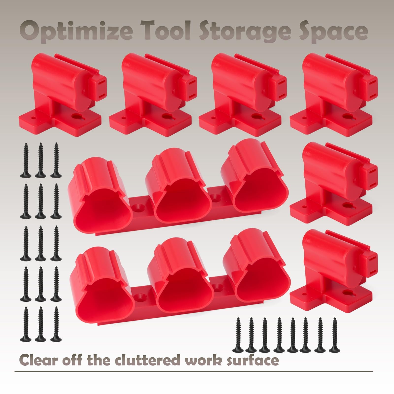 Tool Holders and Battery Holder Compatible with Milwaukee M12 12V Electric Dr…