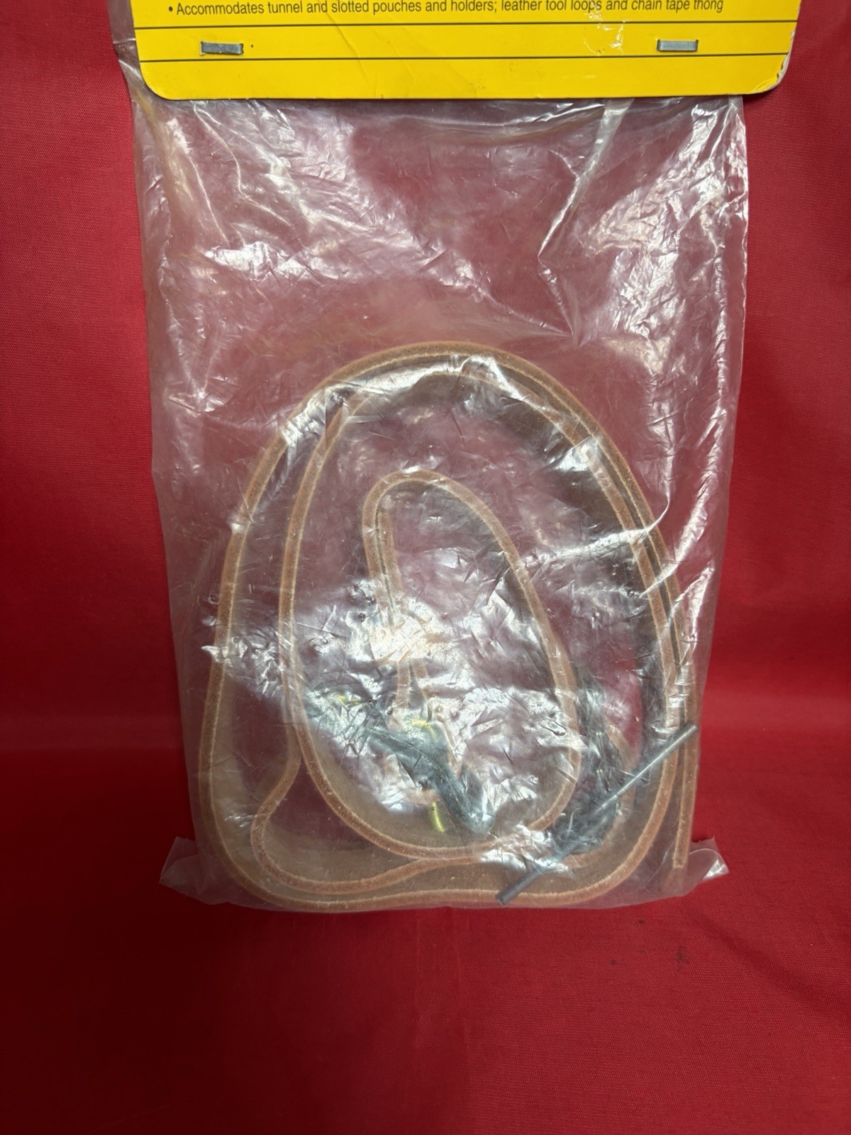 NEW Klein Tools 5207L Electrician’s Leather Tool Belt Size Large 38″ – 46″