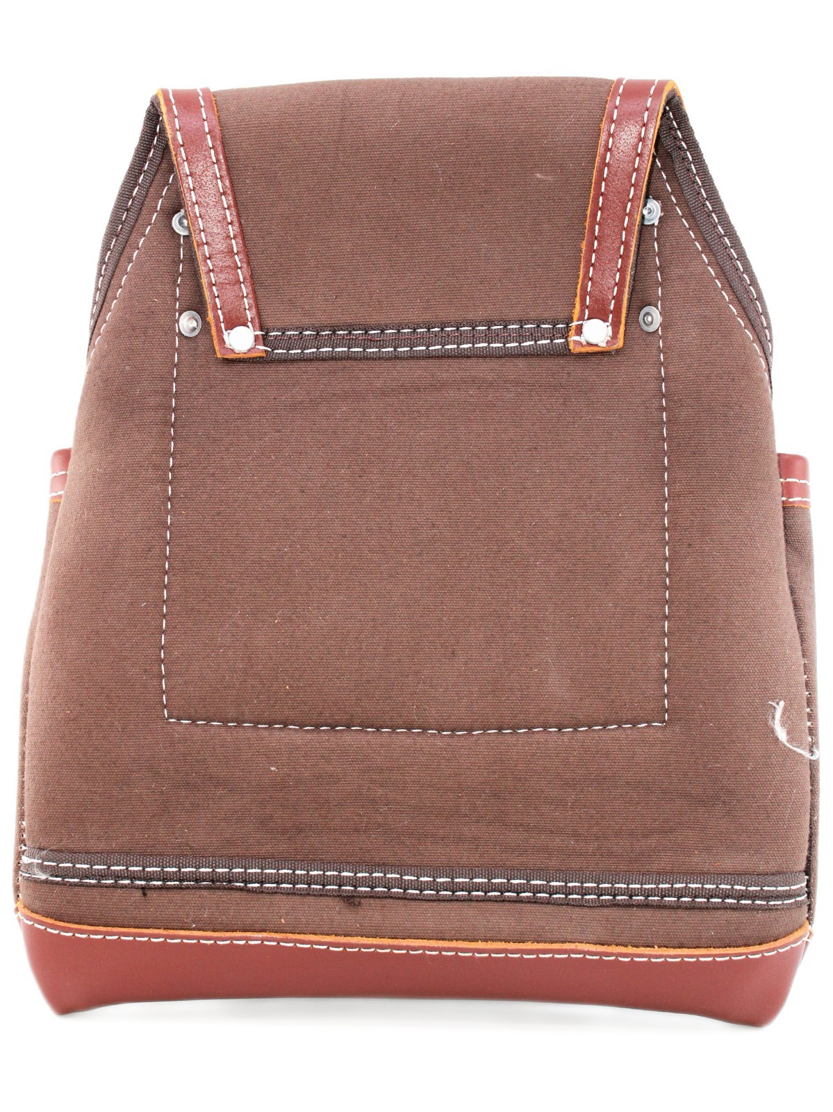 USA PRO TOOLS Heavy Duty Polyester & Leather Tool Pouch with 2 Hammer Holders.