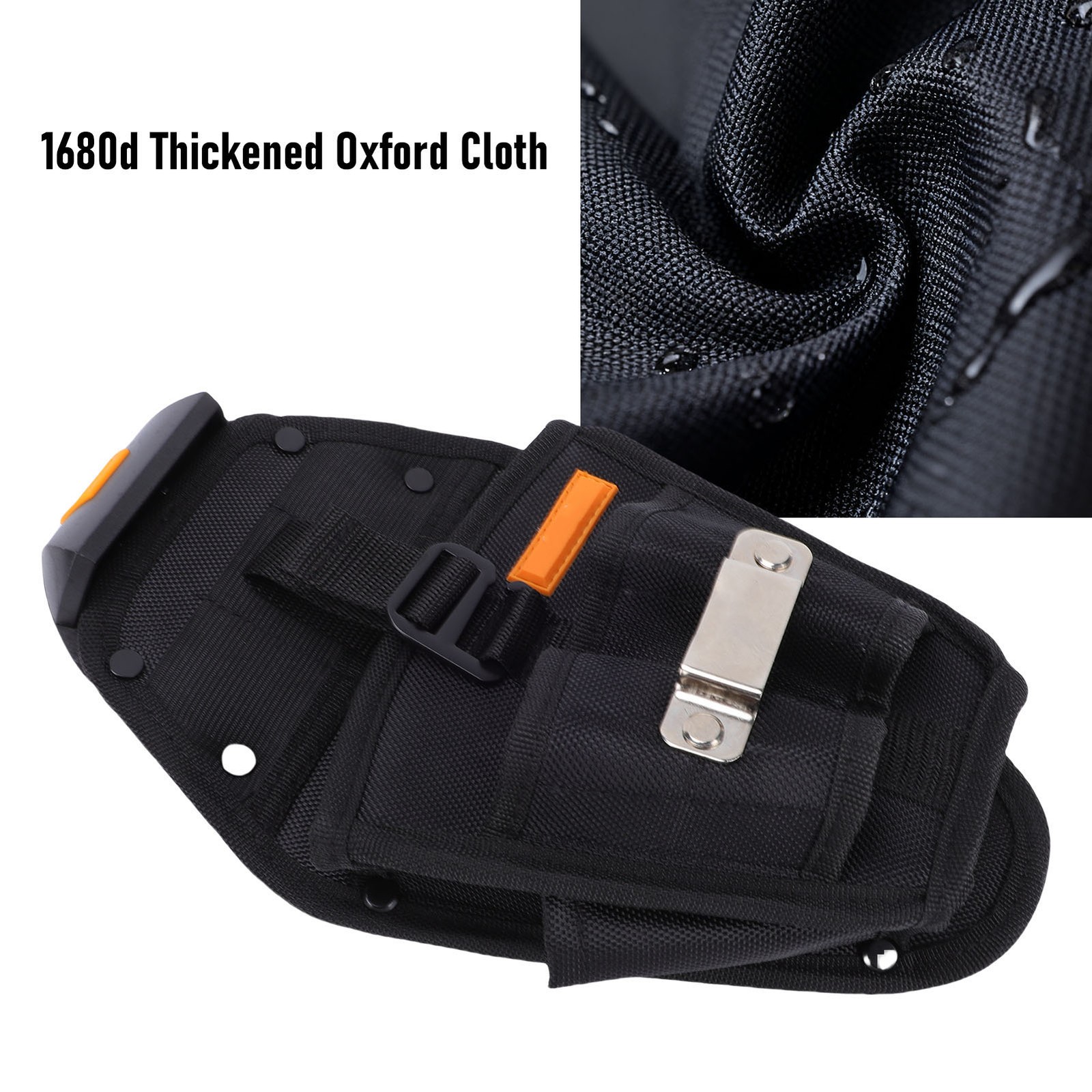 11.4 Inch Tool Bag Waist Belt Tool Organizer For Electrician Carpenter