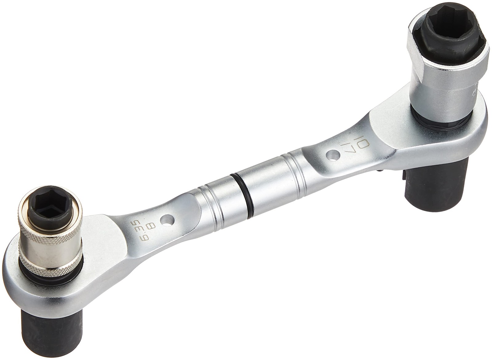 Ichinen Access MUST TOOL 8-Function Swivel Grip Non-Slip Wrench IM-NSS8S 12464