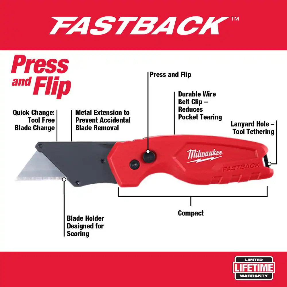 15 In. Ultimate Jobsite Backpack with Screwdriver Set and FASTBACK Utility Knife