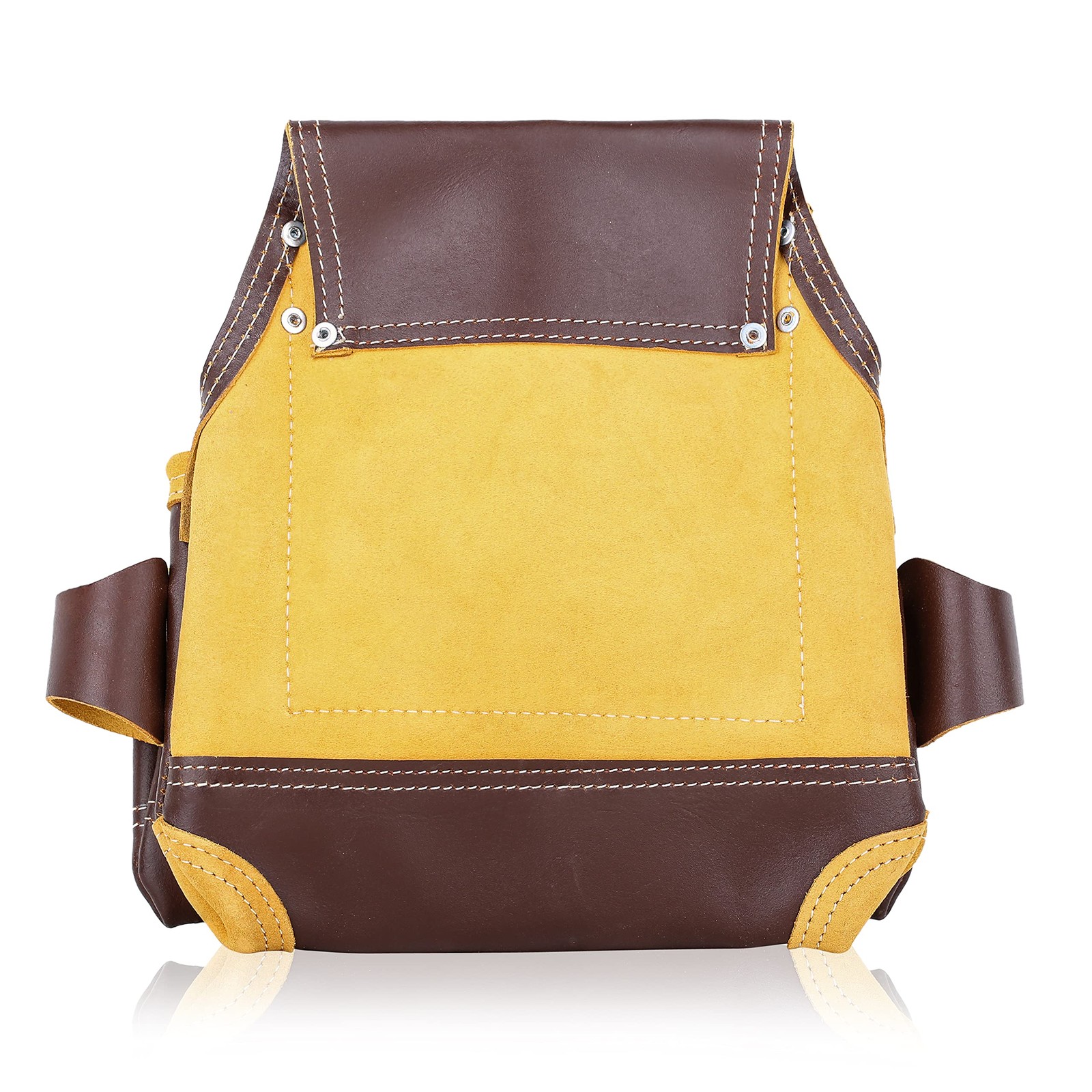 Oil Tanned Leather Tool Nail Pouch Bag |Cherry | Carpenter, Construction, Fra…