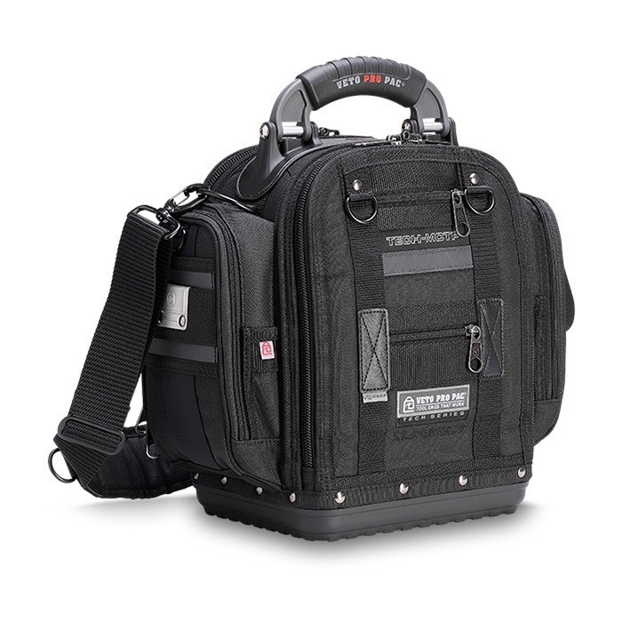 Veto Pro Pac Tech-MCTP Blackout Customizable Tool Bag, Meter Pockets
