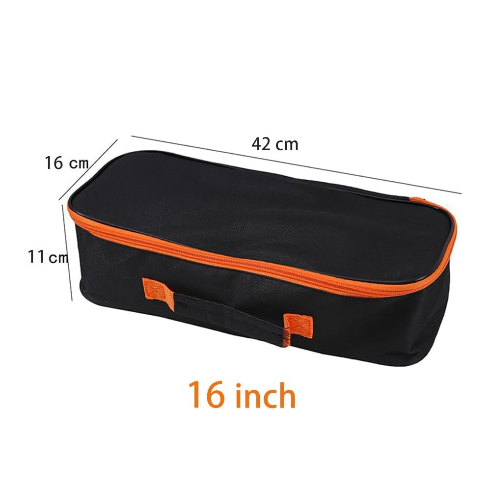 Open Top Tool Tote,Wide Mouth Open Power & Hand Tools Bags Organizer for Men …
