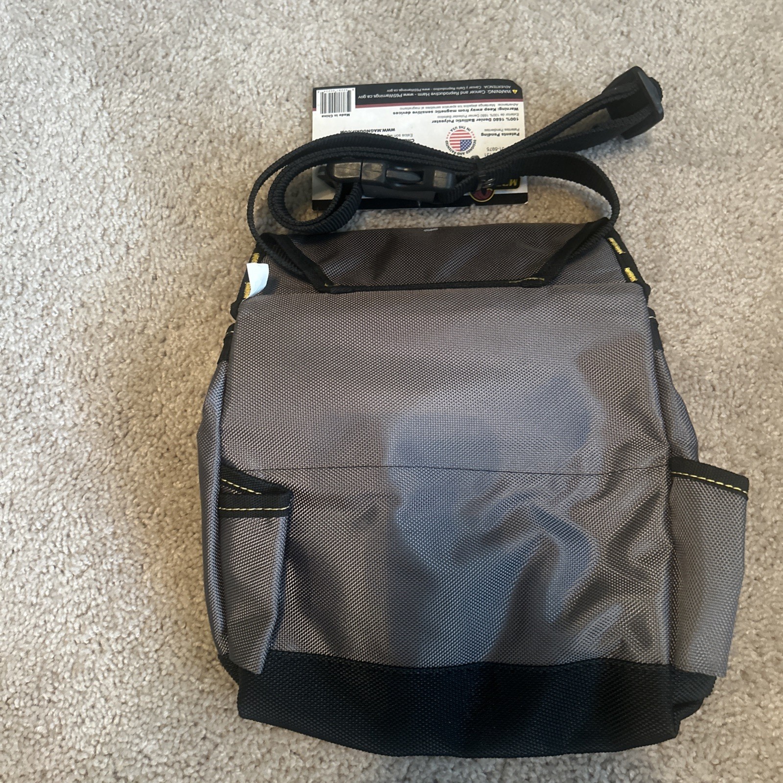Magno Grip Tool Pouch w/ Belt 002-474 10 Pocket Magnetic 1680D NEW