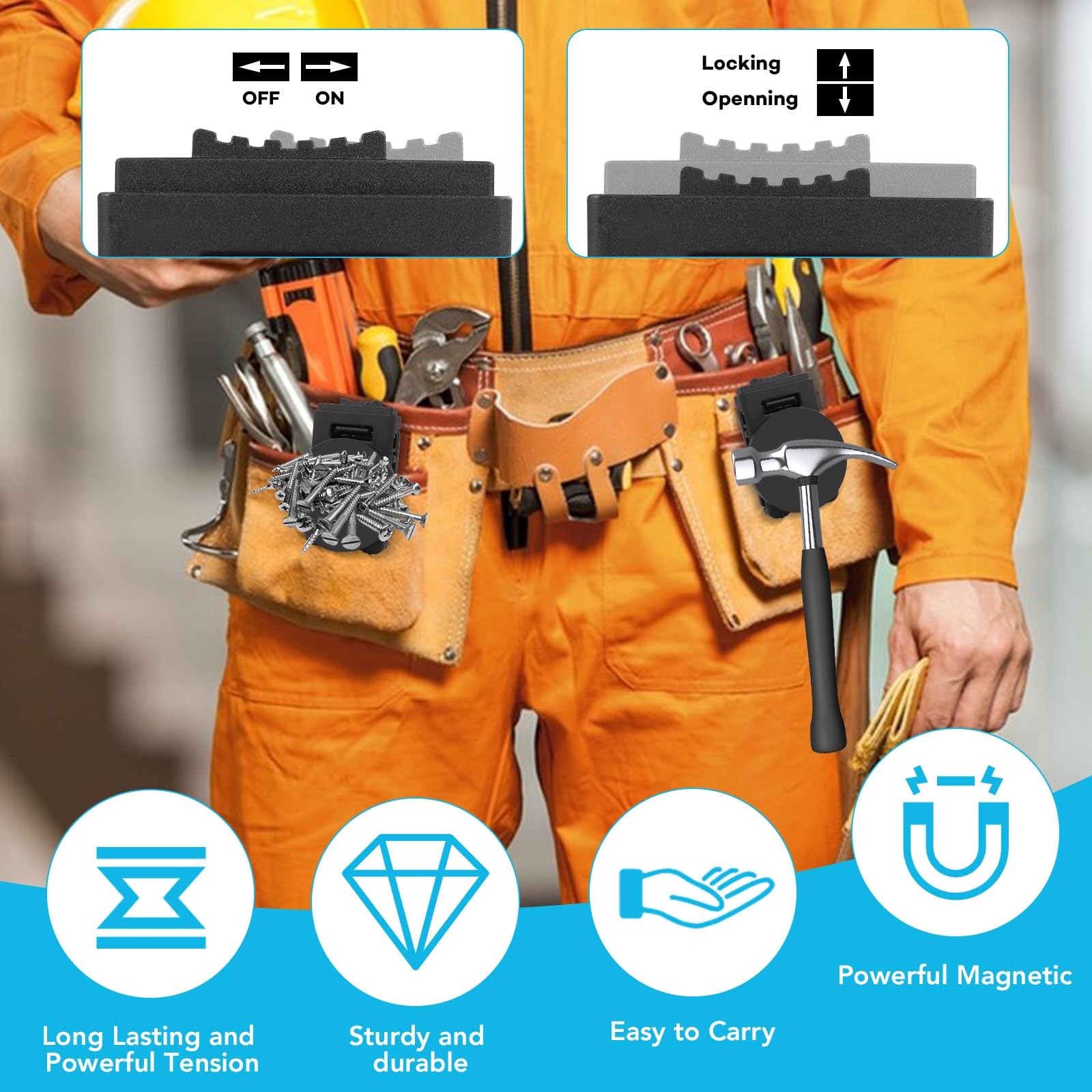 3 Pack Tool Holster Belt Clip Strong Holstery Magmaster Belt Clip Heavy Duty …