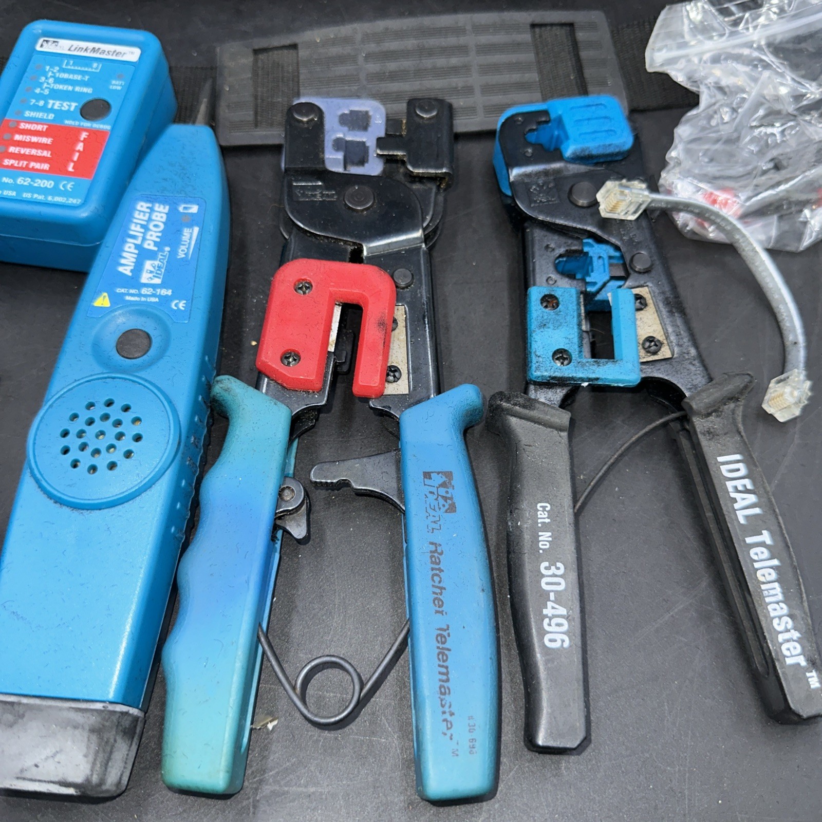IDEAL Electrical 35-426 Journeyman Electrician’s Tote Black/Blue Multi-Ply Tool