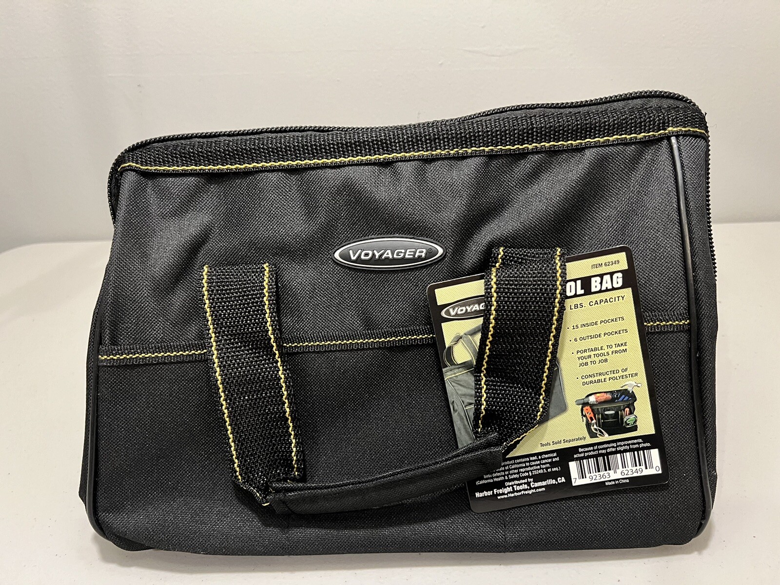 NWT* Voyager 12 Inch Tool Bag 21 Pockets 24 Lb Capacity Portable Durable