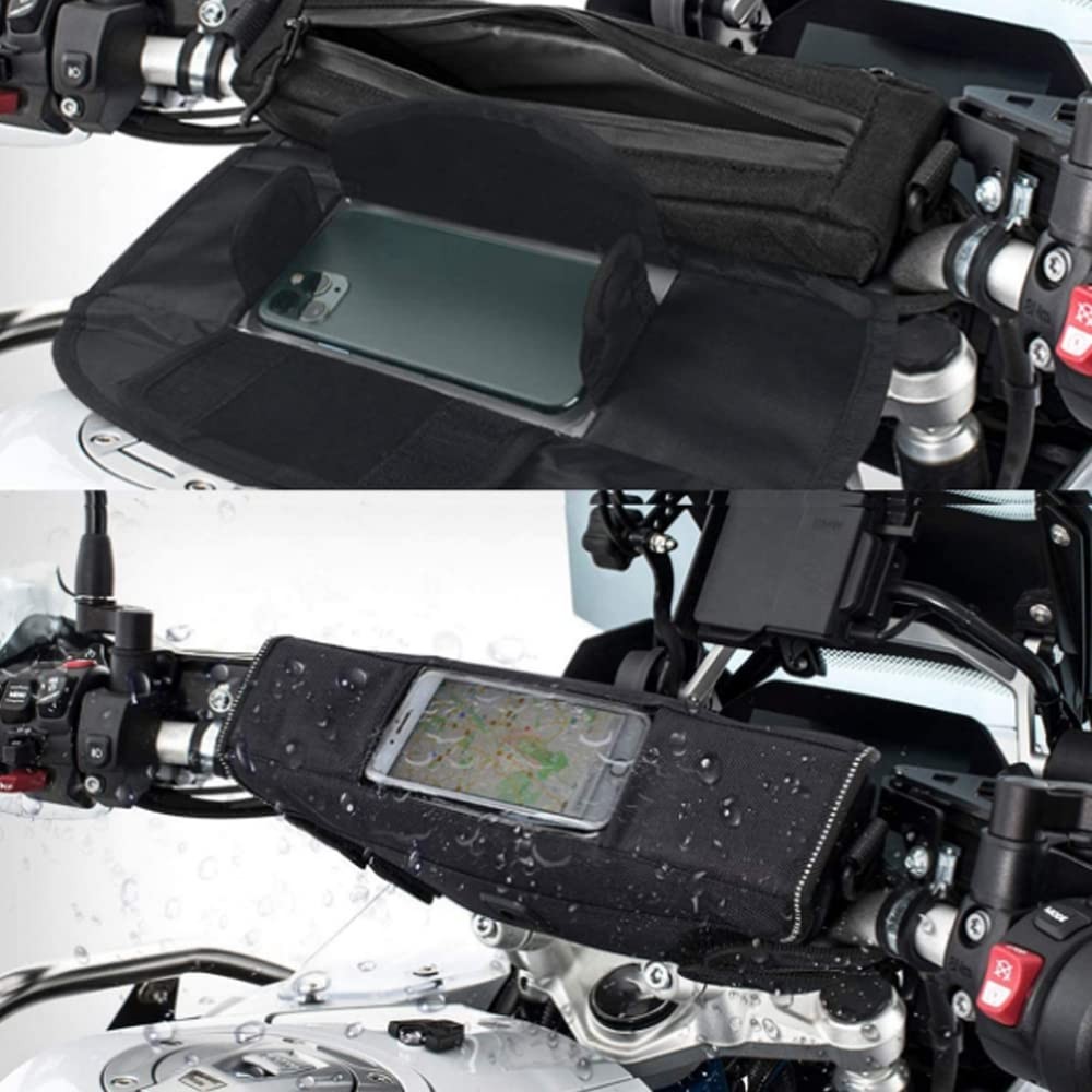 For KLR650 Adventure ABS KLX300 KLX230S Modern waterproof motorcycle handleba…