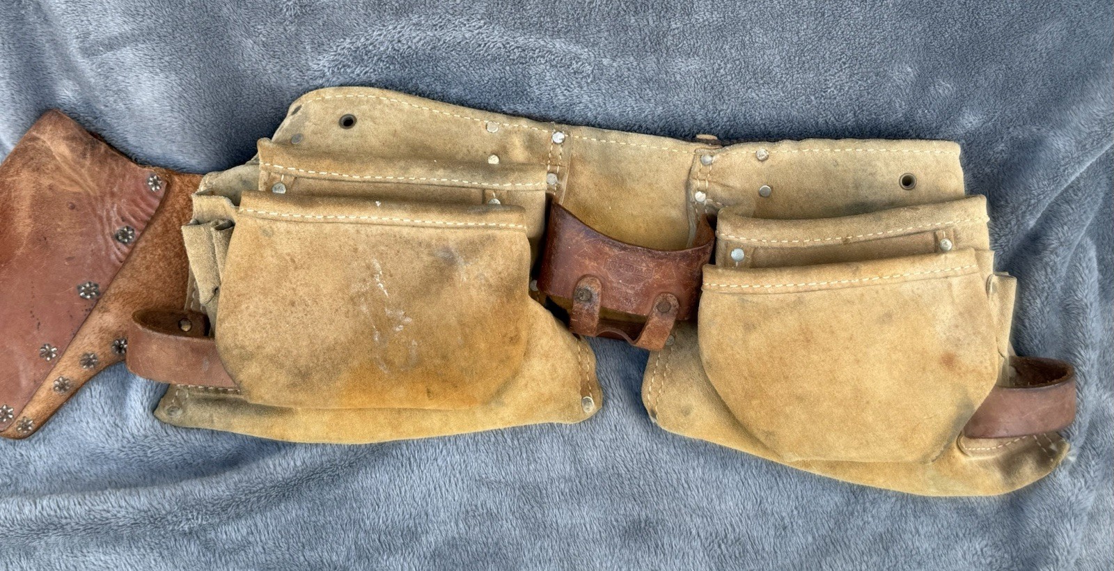 Cowhide Work Belt Utility Tool Belt 400X by Nicholas High Quality