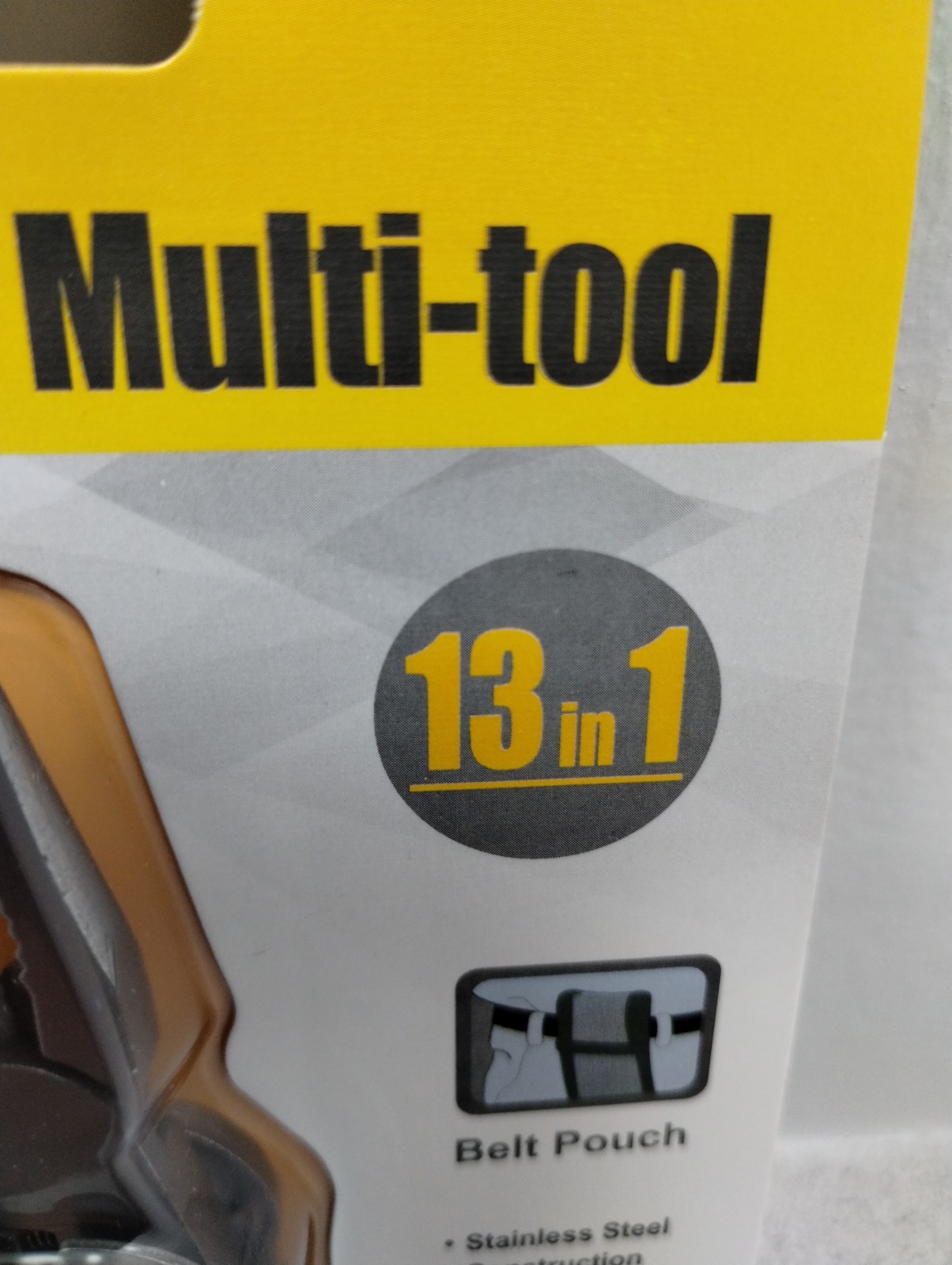 Multi Micro Tool 13 In 1 With Belt Pouch Red Handles New In Pack.
