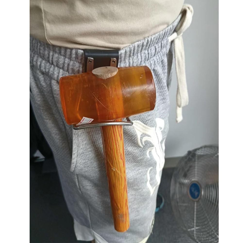 2PCS Hammer Holder, Waist Clip, Loop, Durable, Tool Belt, Axes, Heavy Duty
