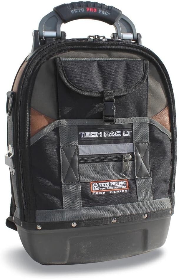 Veto Pro Pac TECH-PAC-LT Laptop Backpack Tool Bag