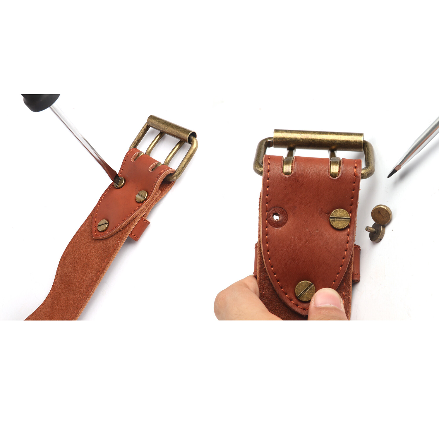 TOURBON Hammer/Wrench/Pliers Hook Holder Electrician Tool Organizer Carrier Belt