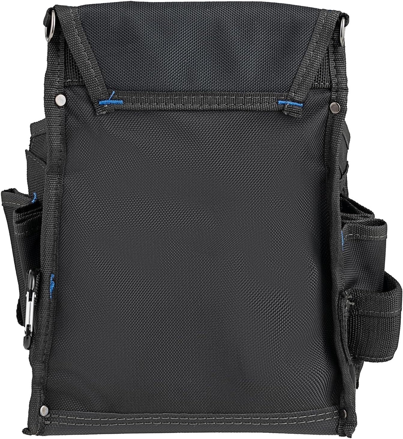 Compact Black Electrician Tool Pouch with 20 Pockets for Ultimate Organization