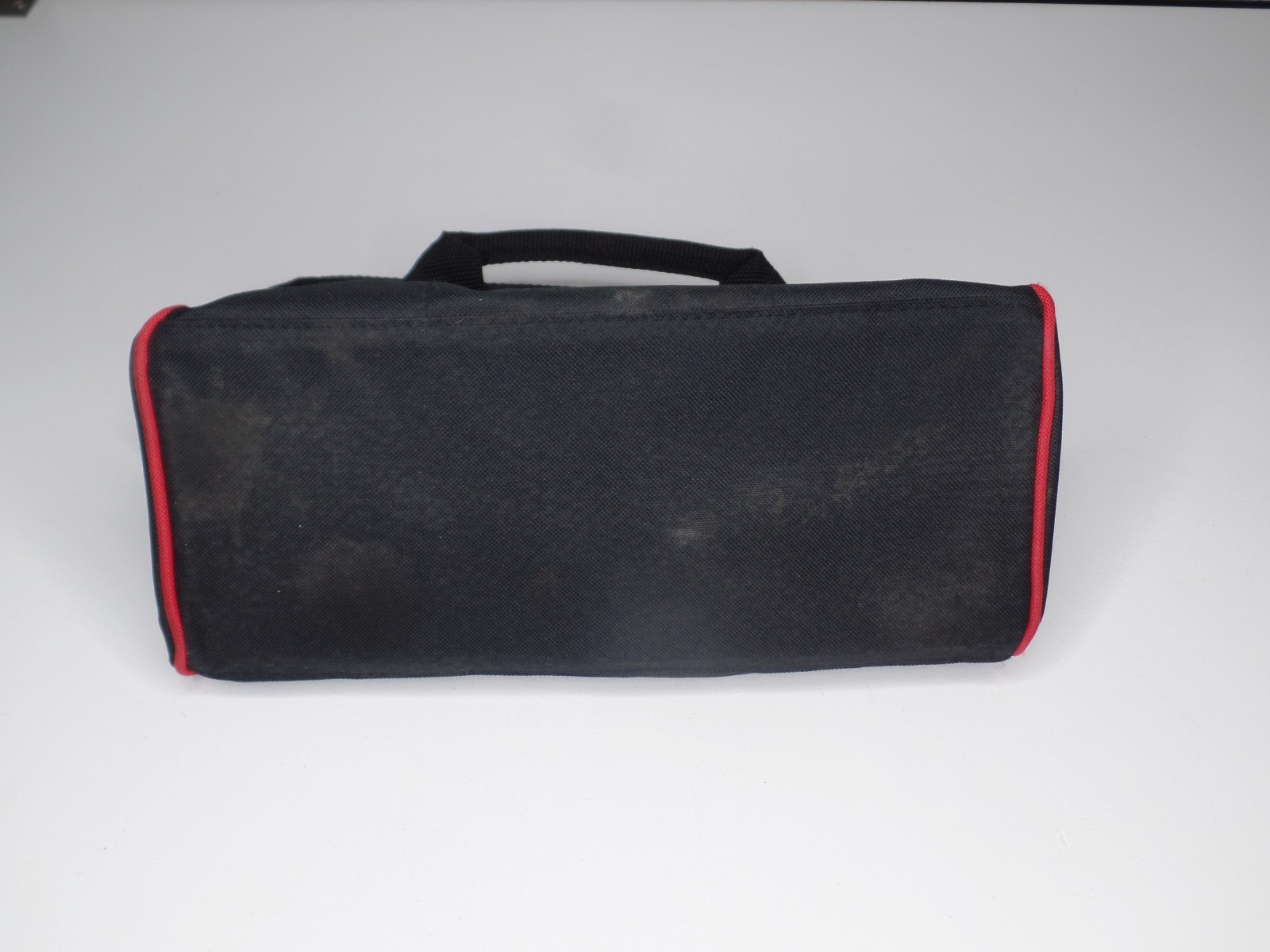 Mac Tools Made in USA Black Red Small Tool Bag with Zipper Handles & Pockets