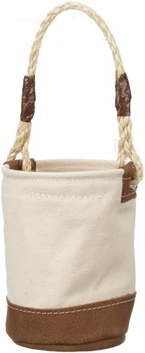 Compact Mini Tool Bag with Leather Bottom – Ideal for Organizing Supplies 4.5″