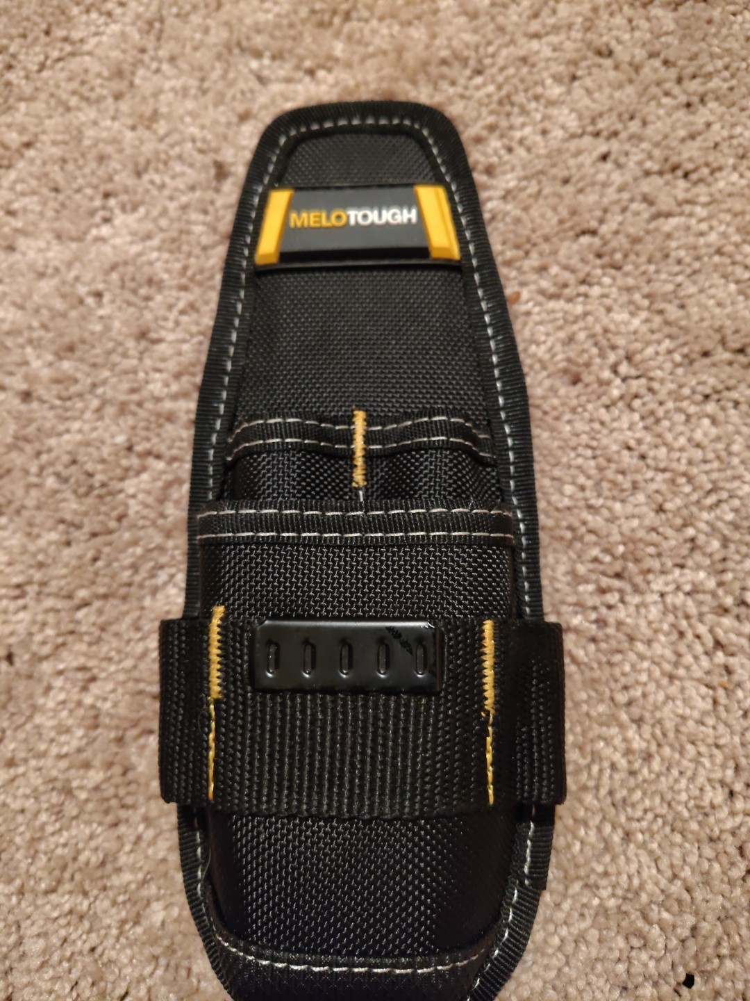 Small Utility Tool Pouch with Tape Holder, Electrician Belt Organizer