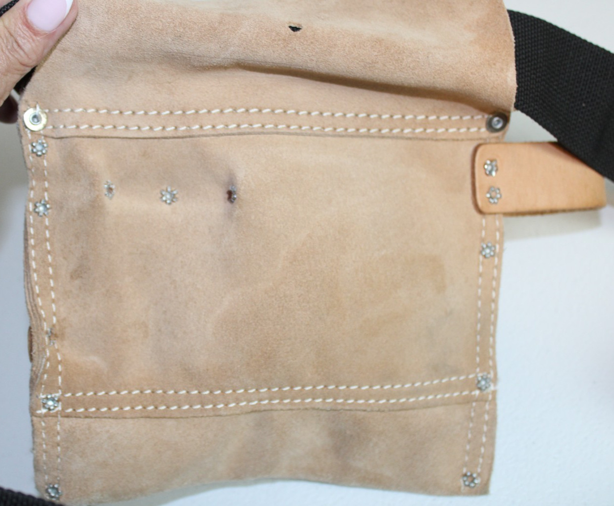 CLC # IPK489X Work Gear Softy Leather Pouch 7 slots with belt