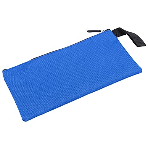 Tool Pouches with Zipper—Canvas Waterproof—Blue—Waterproof Hardware