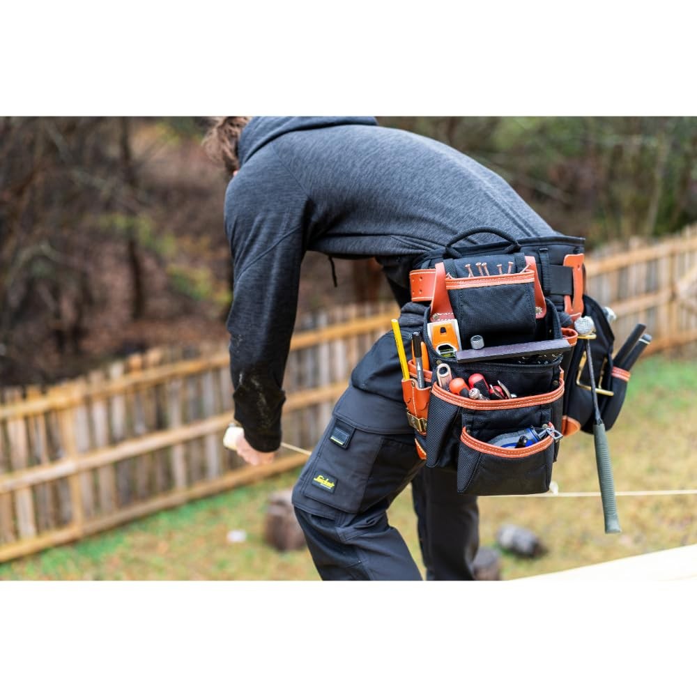 CLC Custom LeatherCraft 51452 4 Piece Of The Line Pro Framer’s Tool Belt