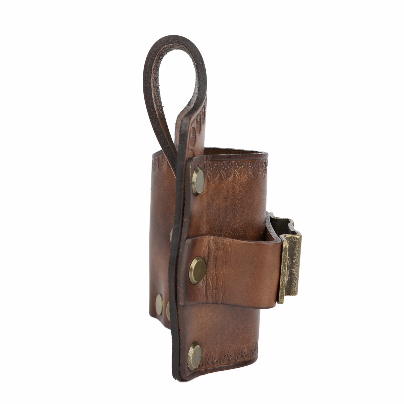 Tourbon Leather 3-in-1 Tools Belt Pouch Hammer Holster Tape Measure Holder Case