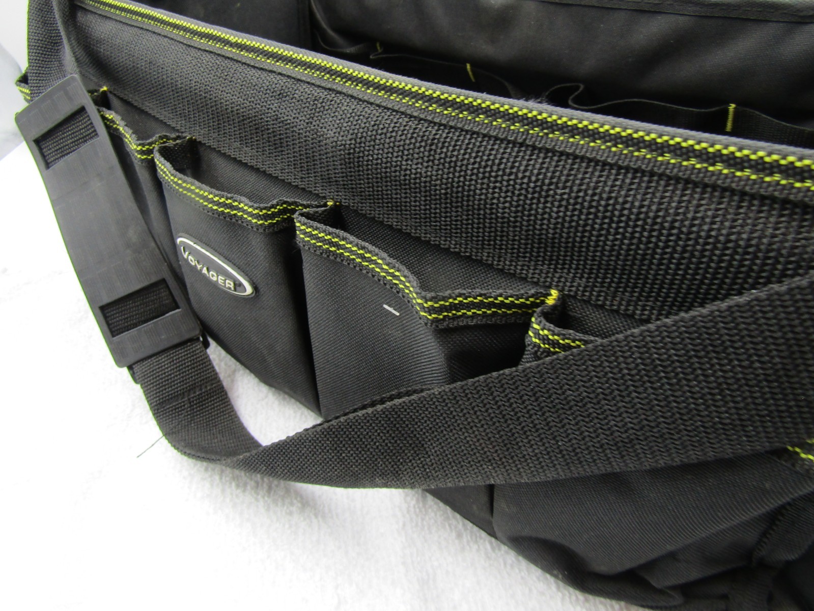 Tool Bag Open Top Tote 12 inch Storage Organizer W/ Handle 18 pockets Riggers
