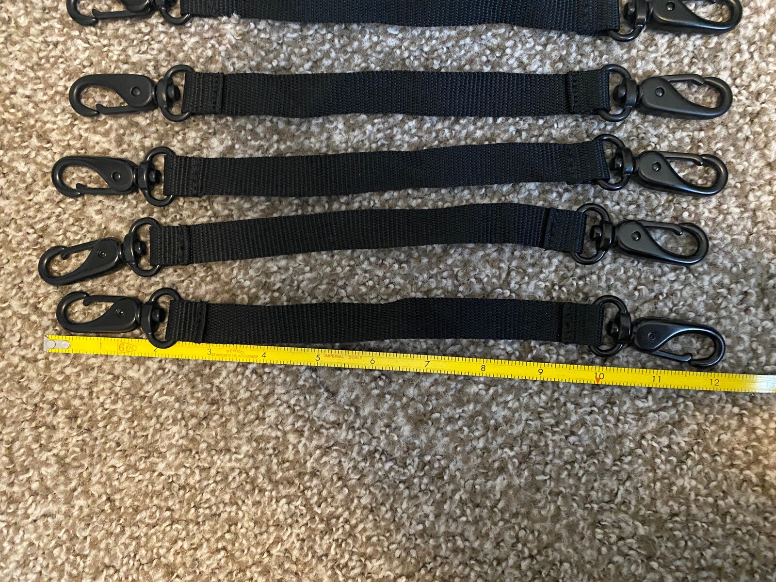 Electrical Tape Strap Holder Thong Swivel Clip, 5 Pack NEW