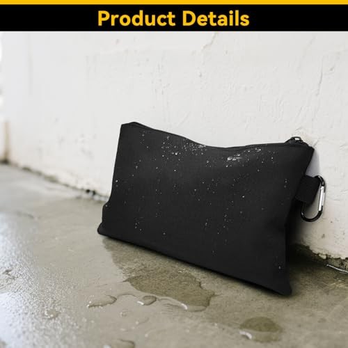 3 Pack Tool Pouches with Zipper, 600D Oxford Utility Tool Bag with Style 1