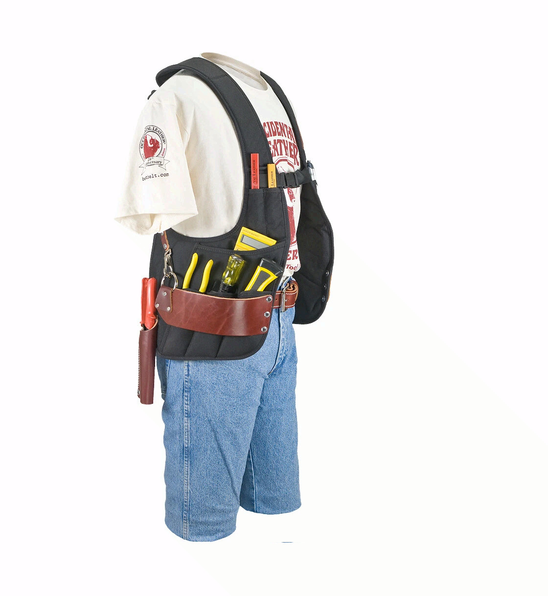 Occidental Leather 2500LH Stronghold SuspendaVest Beltless Tool Belt Left Handed