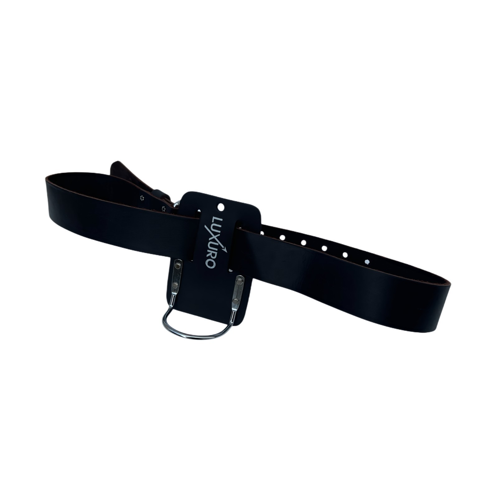 Tool Belt with Hammer Holder 2 Inch Heavy Duty Work Belt Full Grain Leather