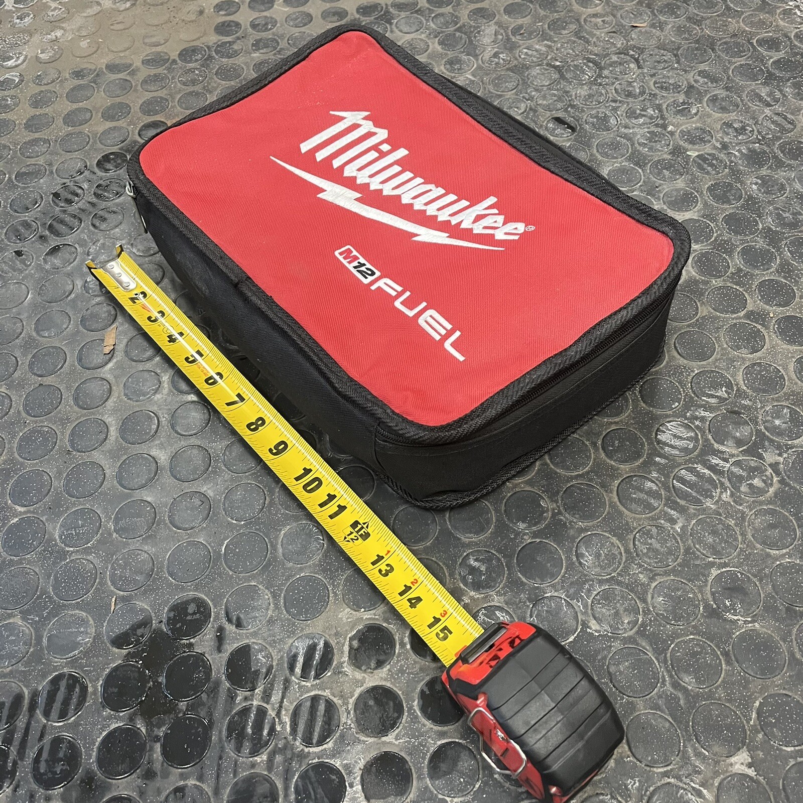 Milwaukee Fuel 13 inch M12 Contractor Tool Bag – Red (M12)