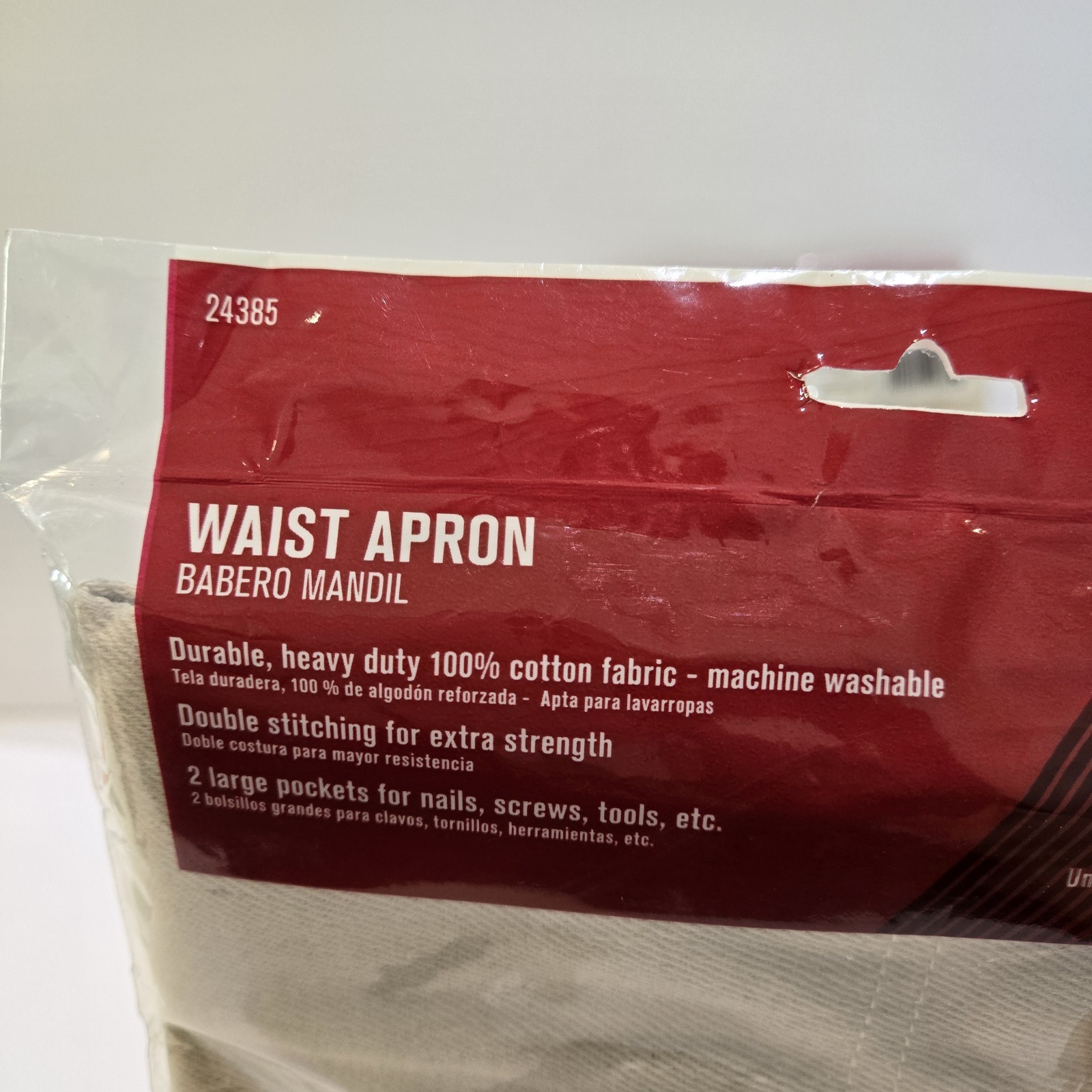 2 New Ace Hardware Waist Aprons In Package 18″ x 9″ One Size Fits All 24385