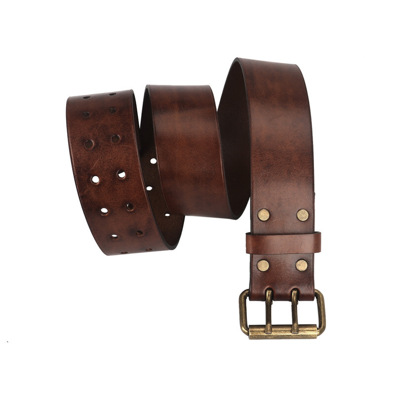 TOURBON Leather Tool Workshop Belt 2in Wide Holster Hold Rig Belt-Special Offer