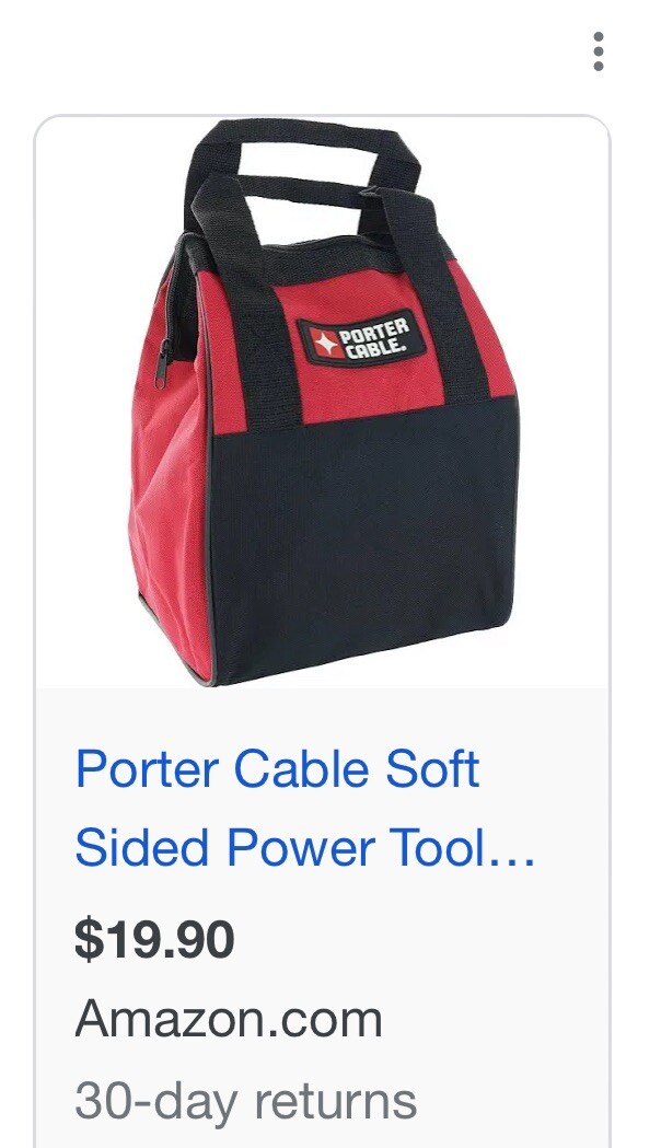 Bulk Pack of Ten New Heavy Duty Canvas Contractor Tool Bags