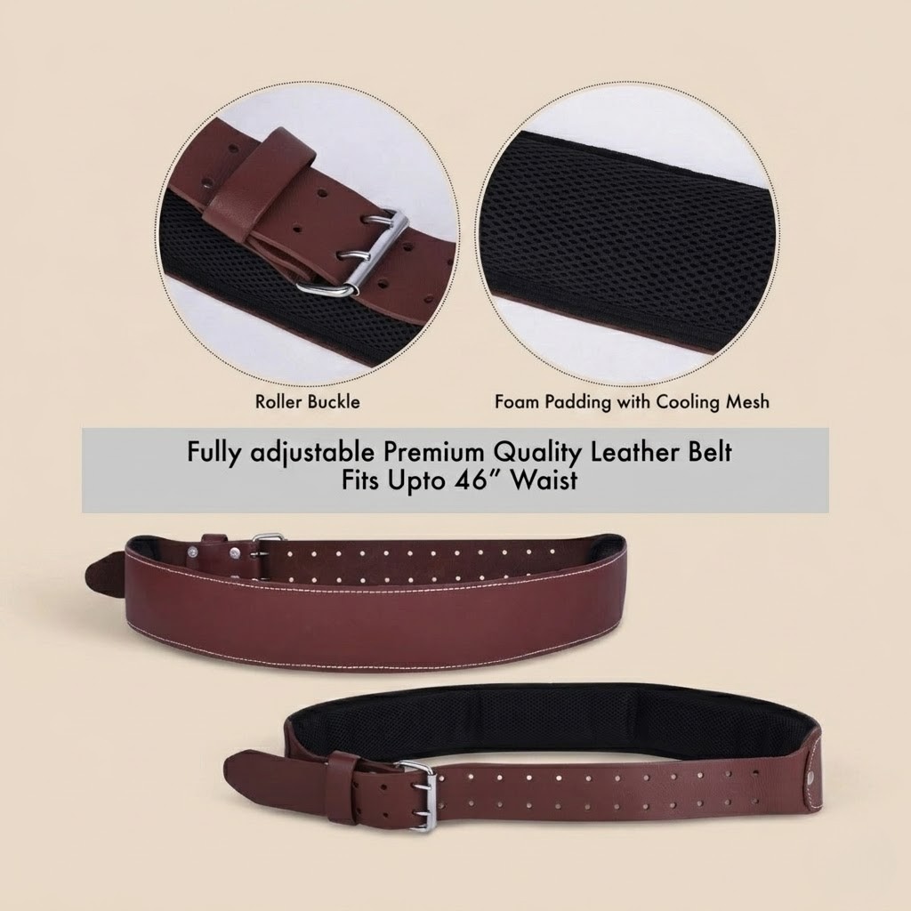 Heavy Duty Leather Carpenter Tool Belt 19 Pocket Electrician Tool Pouch