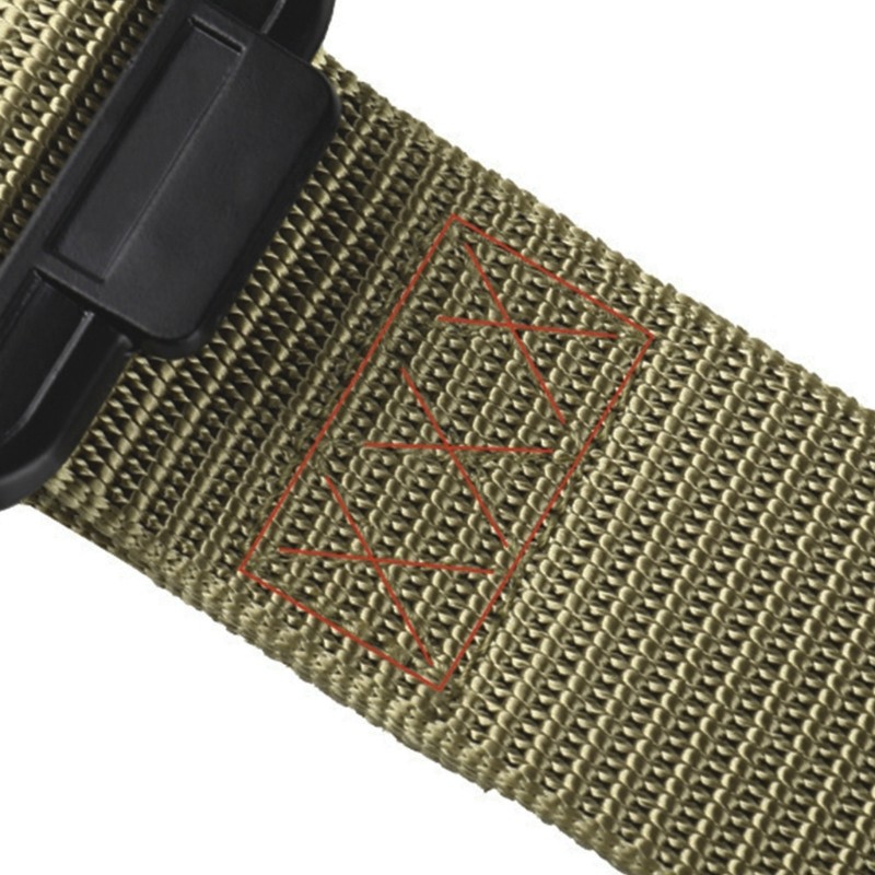 Modern Sport Belt for Women Men Imitation Nylon Fitness Belt With Strong Buckles