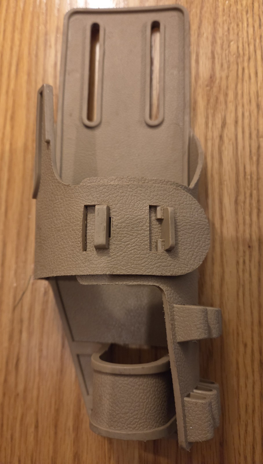 Heavy Duty Drill & Bit Holster For Tool Belt No Tool Holster Only Brown Silicone