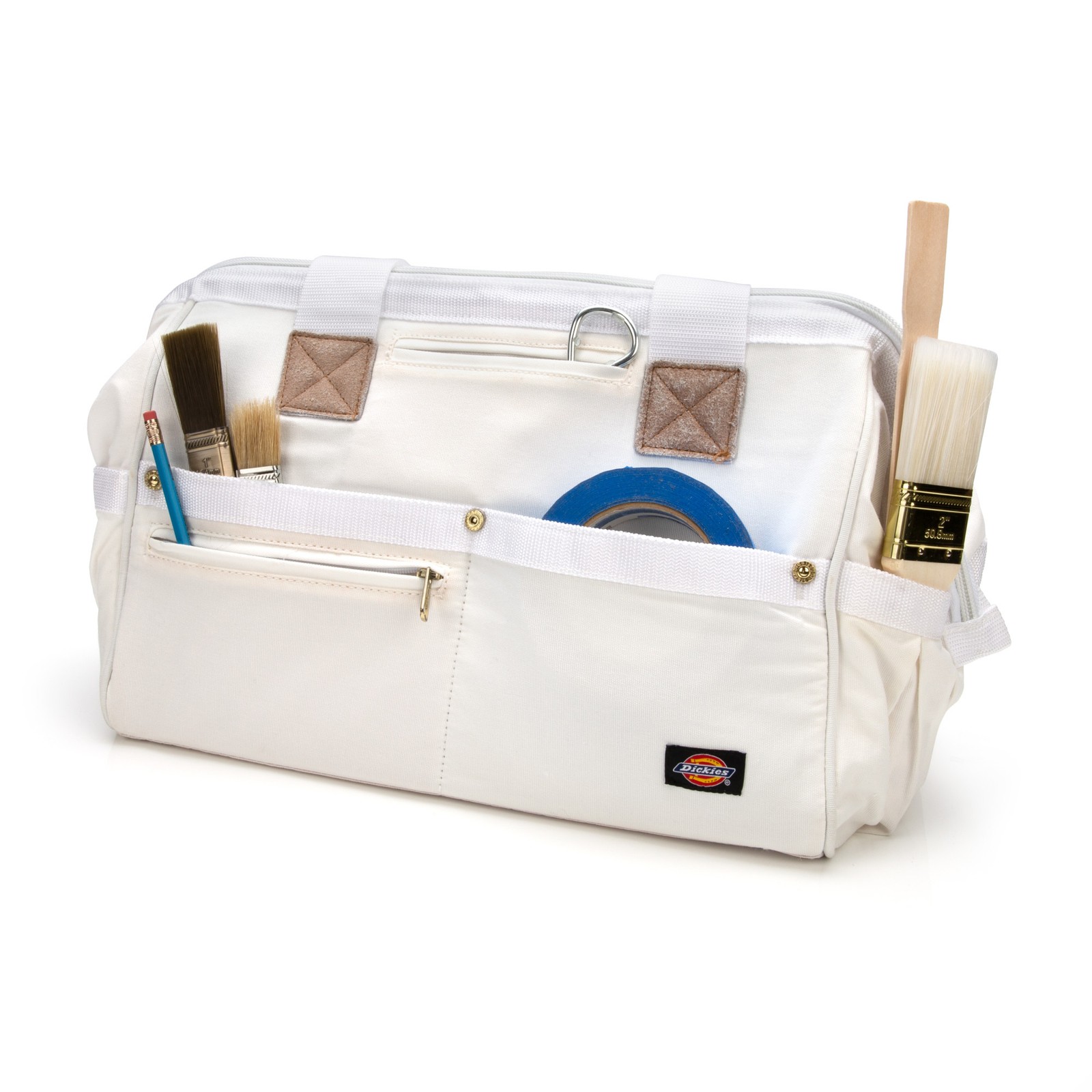 Work Painters Tool Bag 16 inch White Dickies 57040